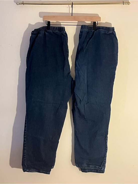 Just My Size Denim - Elastic Waist Dark Blue denim jeans